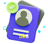 Tornar-se um membro do ok8 é muito simples