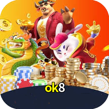 Imagem promocional da ok8 mostrando a plataforma e suas vantagens